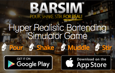 BarSim is a ground breaking, Hyper Realistic Bartending Simulator App & Bartender Game